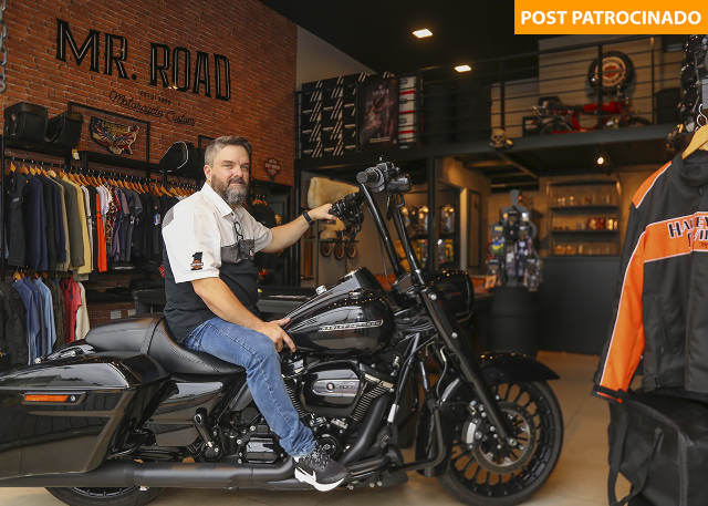 Da infância para vida, Paulo transforma amor por motos em loja