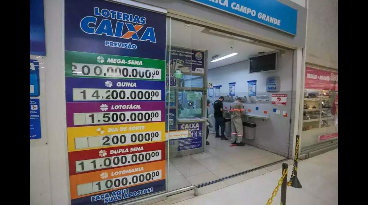 Confira as dezenas sorteadas pela loteria da Caixa nesta quarta