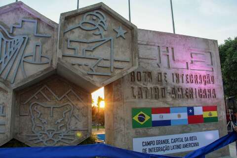 Inauguração de monumento marca a consolidação da Rota Bioceânica