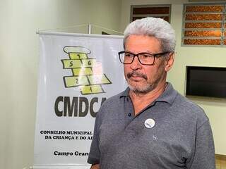 Marcio Benites Anastácio, vice-presidente da CMDCA (Foto: Natália Olliver)