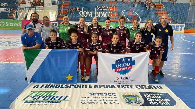 Time de MS conquista vaga nas quartas de final da Liga Feminina de Futsal