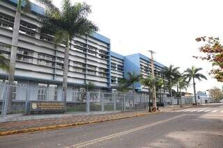 Fachada da Superintendência da Polícia Federal em Campo Grande (Foto: Paulo Francis | Arquivo)