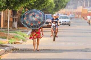 Em 2020, Água Clara chegou a registrar sensação térmica de 52ºC (Foto: arquivo/Campo Grande News)