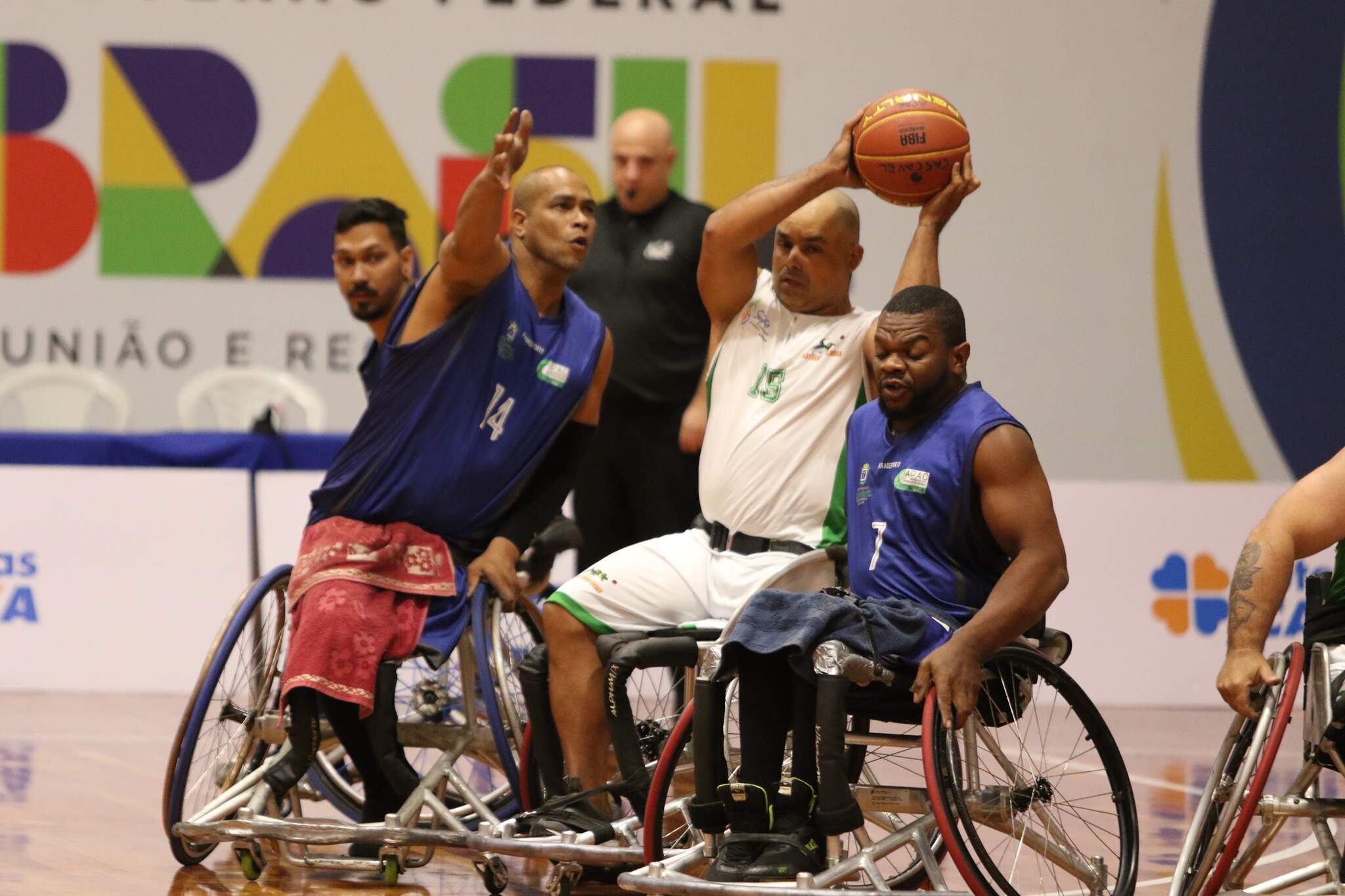 Equipe de MS tem derrotas na 1ª fase do Brasileiro de basquete adaptado