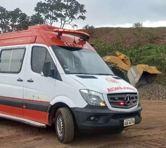  Trabalhador morre atropelado por p&aacute; carregadeira em mineradora