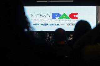 Novo PAC foi lançado em evento realizado esta manhã, em Campo Grande (Foto: Marcos Maluf)