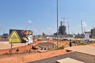 O canteiro de obras, como está (Foto: Divulgação/Ana Paula Fernandes)