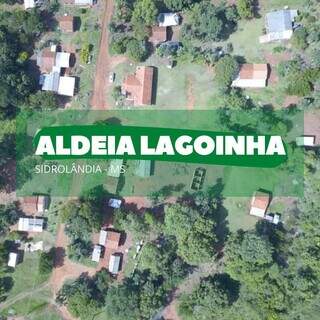 Aldeia Lagoinha fica no município de Sidrolândia. (Foto: Reprodução/Facebook)