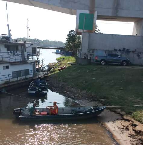 Bombeiros encontram corpo de turista que se afogou no Rio Miranda