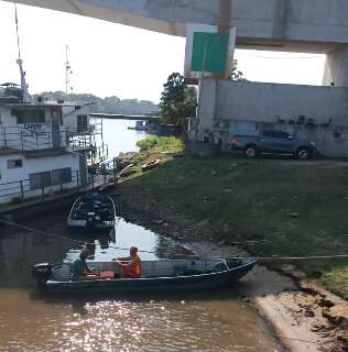 Bombeiros encontram corpo de turista que se afogou no Rio Miranda