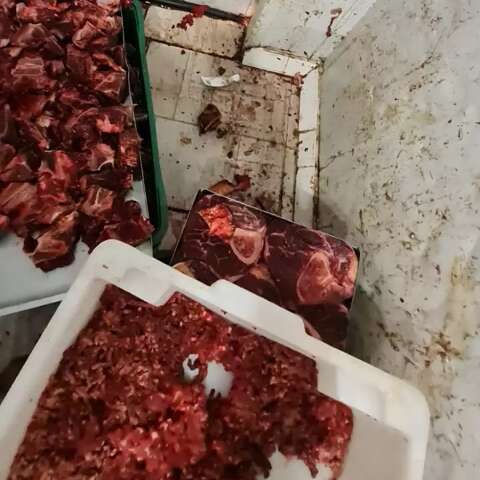 Outro a&ccedil;ougue &eacute; fechado por vender carne estragada