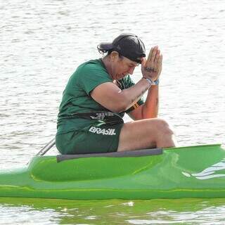 Vanessa Cristina Paes é atleta de canoagem e campeã pelo Estado. (Foto: @valtemirnogueiramendes)