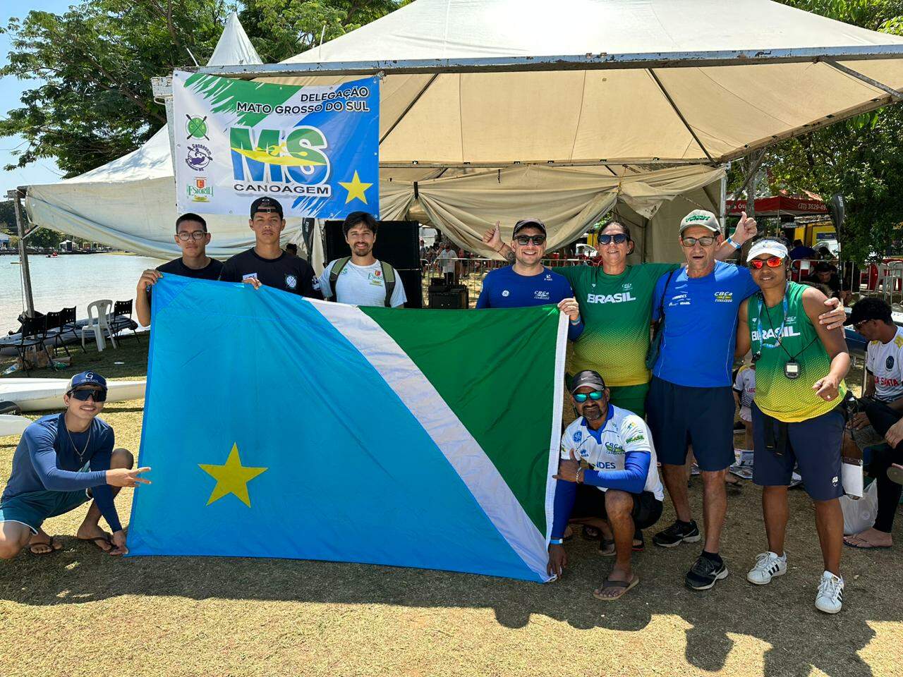 Delegação de MS conquista prata no Brasileiro de canoagem em Minas Gerais