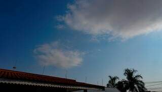Nuvens já se formam nesta quarta-feira (27) (Foto: Alex Machado)