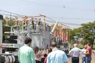 Subestações móveis da Energisa podem suprir cidades do tamanho de Corumbá (Foto: Marcos Maluf)