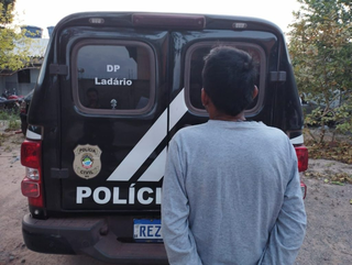 Autor das ameaças foi preso no bairro Alta Floresta, em Ladário. (Foto: Polícia Civil)