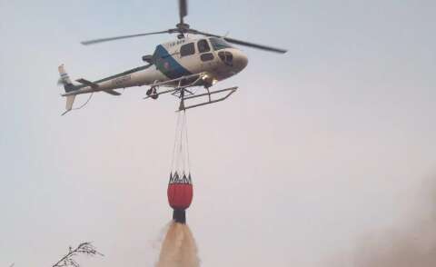 MS vai emprestar helicóptero de combate a incêndio no Amazonas