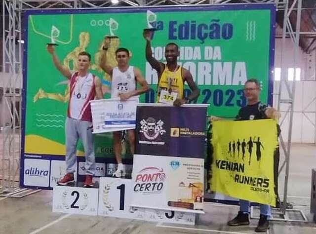 Atleta de MS conquista primeiro lugar em corrida no Paran&aacute; 