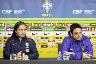 Comissão técnica da Seleção Brasileira Feminina (Joilson Marconne/CBF)