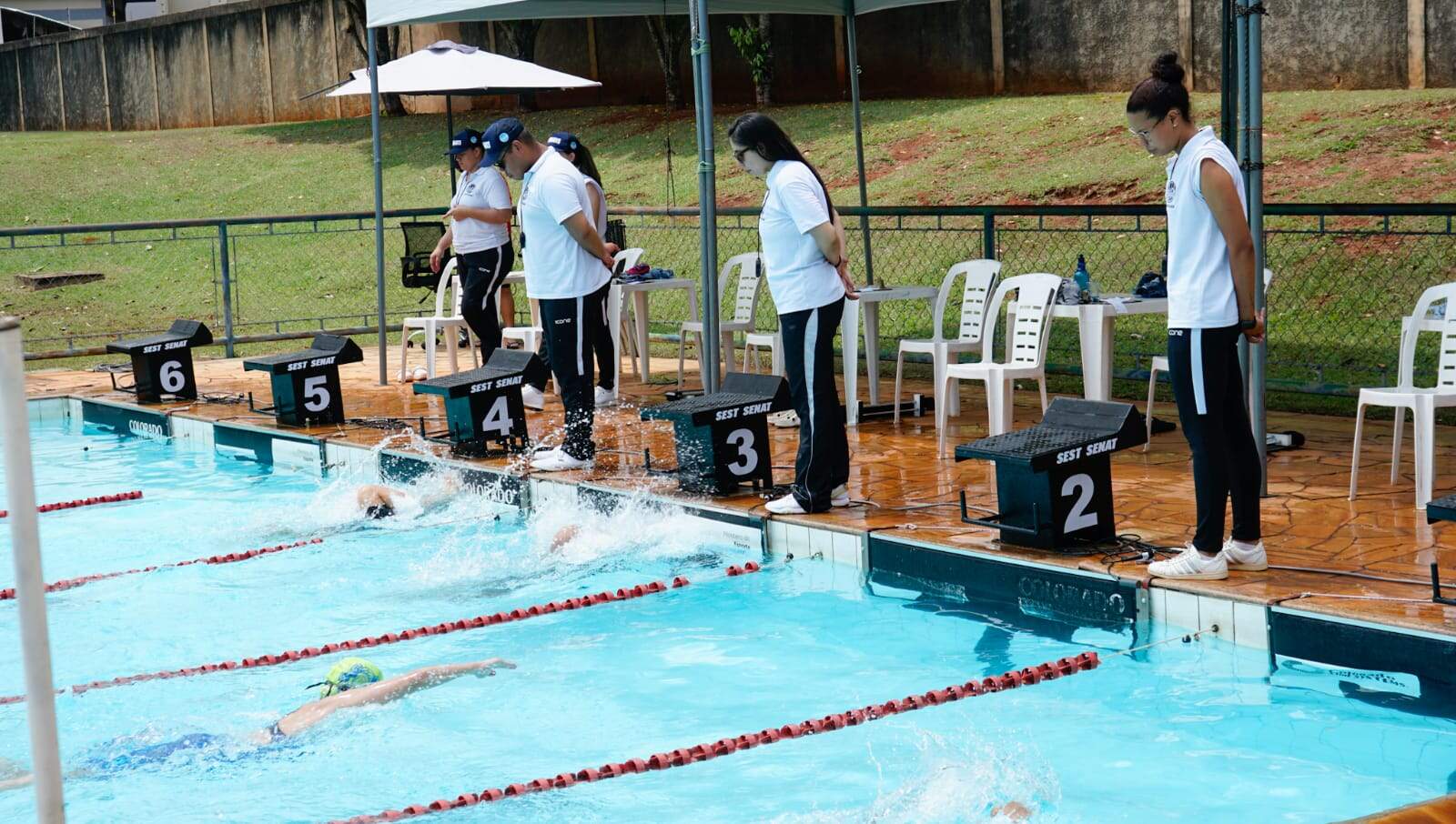 Equipe do Rádio Clube conquista circuito de natação da Fedams