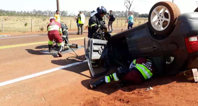 Simula&ccedil;&atilde;o de acidente grave em rodovia acontece nesta sexta-feira