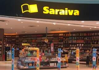 Antiga unidade da Livraria Saraiva no Shopping Bosque dos Ipês (Foto: Divulgação/Saraiva)