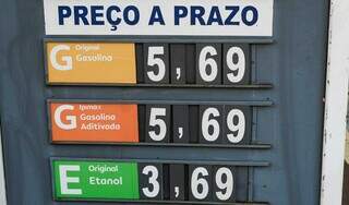 Preço praticado na bomba indica que o etanol é mais vantajoso economicamente (Foto: Alex Machado)