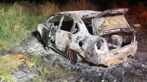 Polícia de MS vai a dois estados à caça de suspeitos por queimar corpos em carro