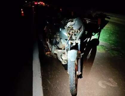 Motociclista morre após acidente de trânsito na BR-163