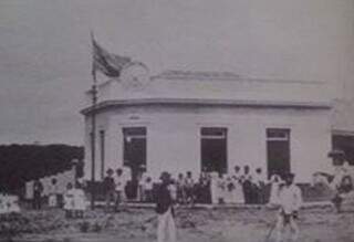 Inauguração da estação telegráfica em Aquidauana (Foto/Reprodução)