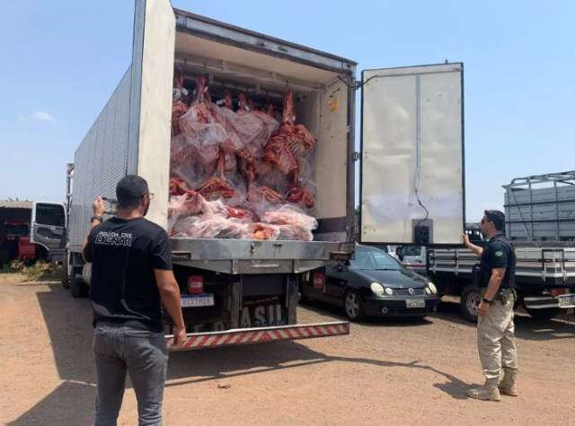 Justi&ccedil;a volta atr&aacute;s e impede doa&ccedil;&atilde;o de toneladas de carne que escondiam maconha