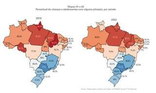 Inf&acirc;ncia em MS: 43% ficam sem acesso a esgoto e 30 mil vivem na pobreza extrema