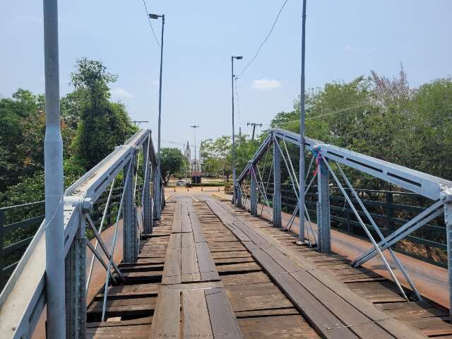 Ponte sobre o Rio Aquidauana ser&aacute; interditada para troca de estrutura