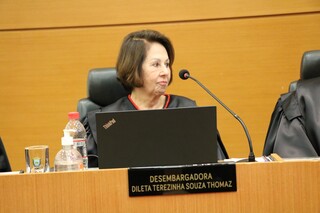 Desembargadora aposentada, Dileta Terezinha Souza Thomaz. (Foto: Divulgação TJMS)