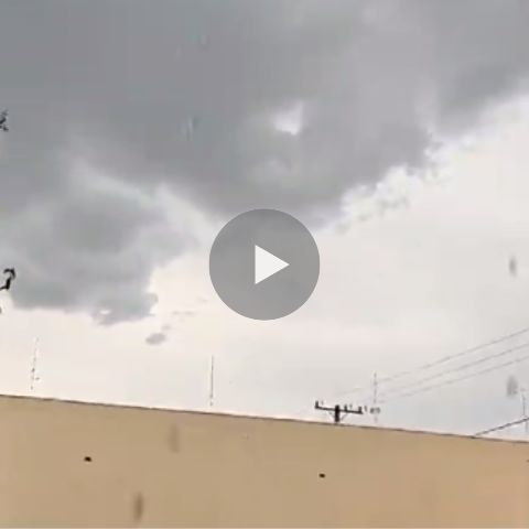 Durante &ldquo;calor&atilde;o&rdquo;, chuva isolada &eacute; registrada por moradores de Campo Grande 