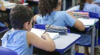 Alunos de escola municipal de Campo Grande (Foto: Divulgação/PMCG)