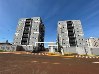 Conjunto de apartamentos situado em Campo Grande. (Foto: Reprodução/Agehab)