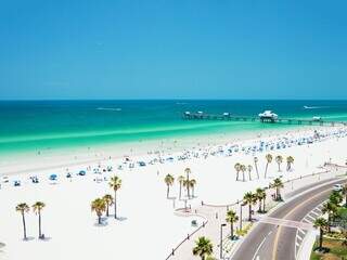 Na Flórida, além da Disney, tem as praias na região de Tampa, um destino turístico imperdível (Foto: Reprodução)