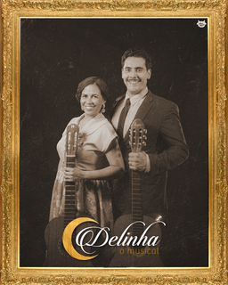 Durante o espetáculo, os fãs terão a oportunidade de conhecer um pouco mais da história de Délio e Delinha, por meio da música e do teatro. (Arte: Vaca Azul)