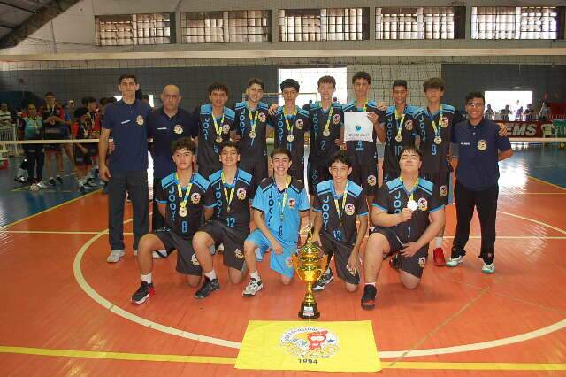 Equipes de Campo Grande conquistam o Estadual Sub-17 de v&ocirc;lei 