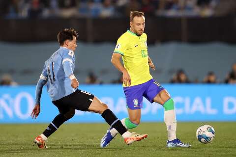Brasil joga mal e é derrotado pelo Uruguai nas Eliminatórias