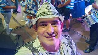 Diretor do Grêmio Recreativo Social Escola de Samba O Templo, Robson Faciroli. (Foto: Arquivo pessoal)