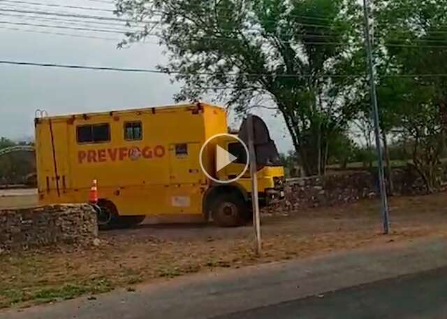 Brigadistas de Corumb&aacute; v&atilde;o para Mato Grosso combater inc&ecirc;ndio no Pantanal