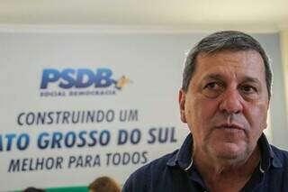 Sergio de Paula destaca bom momento do PSDB em Mato Grosso do Sul. (Foto: Juliano Almeida)
