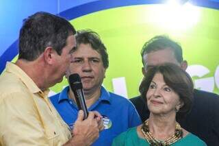 Governador fala da importância de Marisa Serrano para construção do partido (Foto: Juliano Almeida)