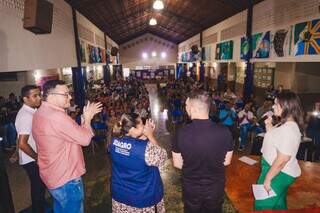 Prefeita anuncia ampliação de salas em escola nas moreninhas (Foto: Divulgação/Prefeitura de Campo Grande)