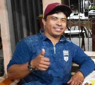 Clelson Velasques Verón, assassinado a golpes de barra de ferro pelo ex-cunhado (Foto: Reprodução)