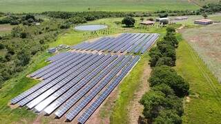 Usina fotovoltaica da empresa Geração Solar em Campo Grande (Foto: Divulgação)