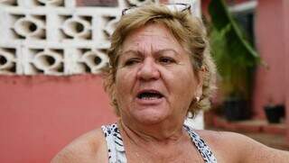 Moradora da região, Beth Cáceres, 65 anos (Foto: Alex Machado)