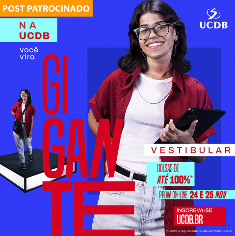 Vestibular UCDB oferece novos cursos e alunos concorrem a bolsas de até 100%